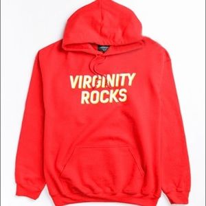 ✨NEW✨ Danny Duncan Virginity Rocks Red Hoodie Zumiez Exclusive Color